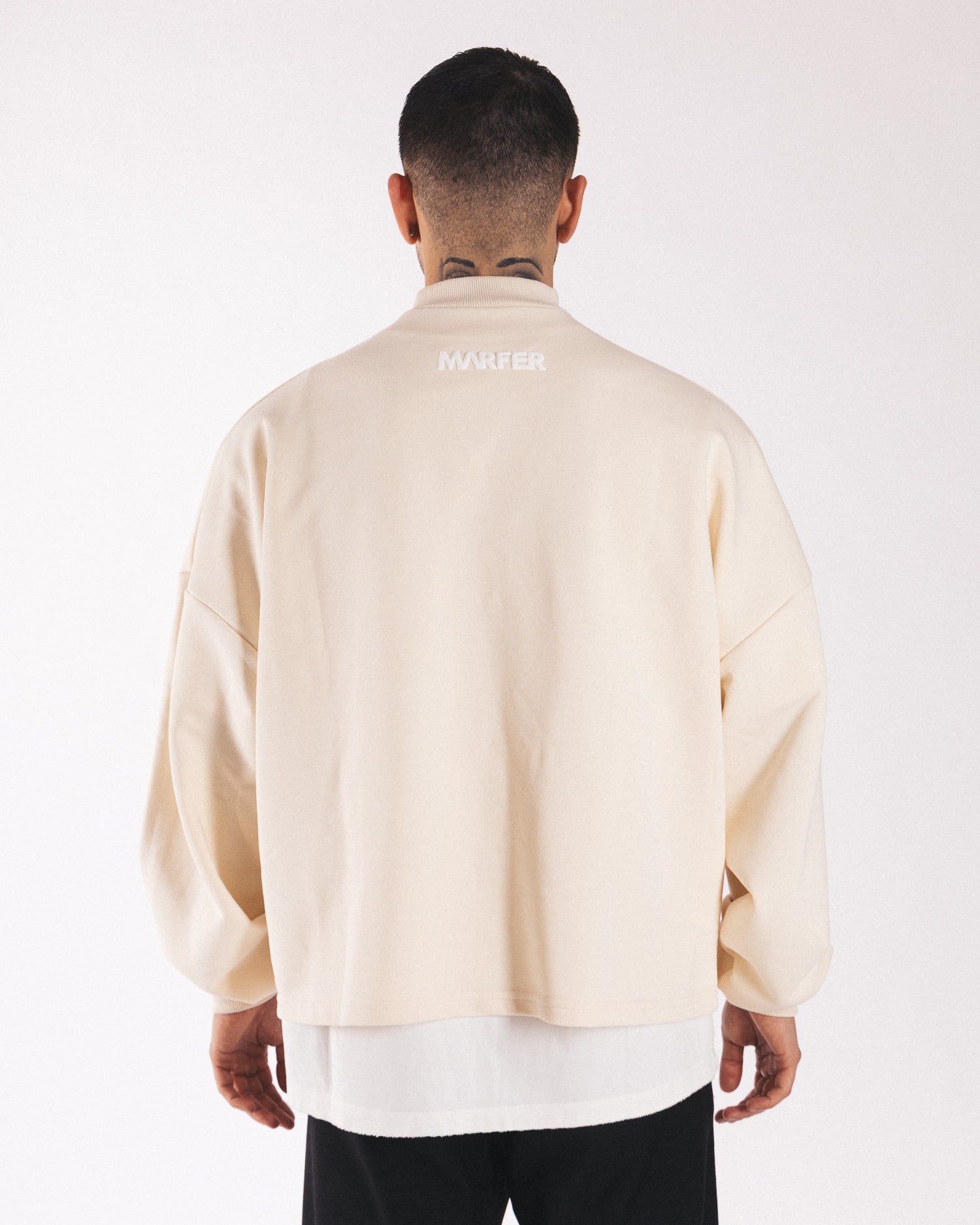 DREAMS CREWNECK CROP CREAM