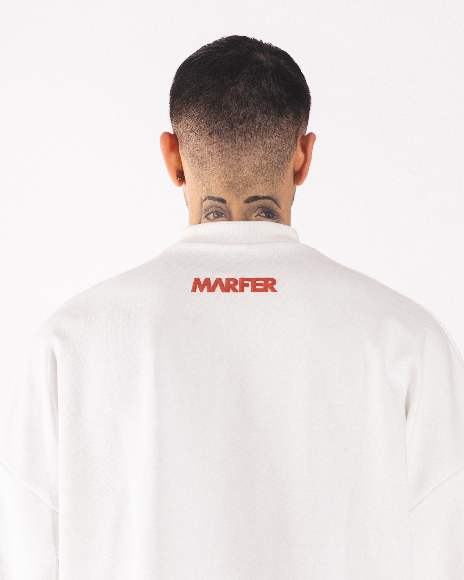 DREAMS CREWNECK CROP WHITE